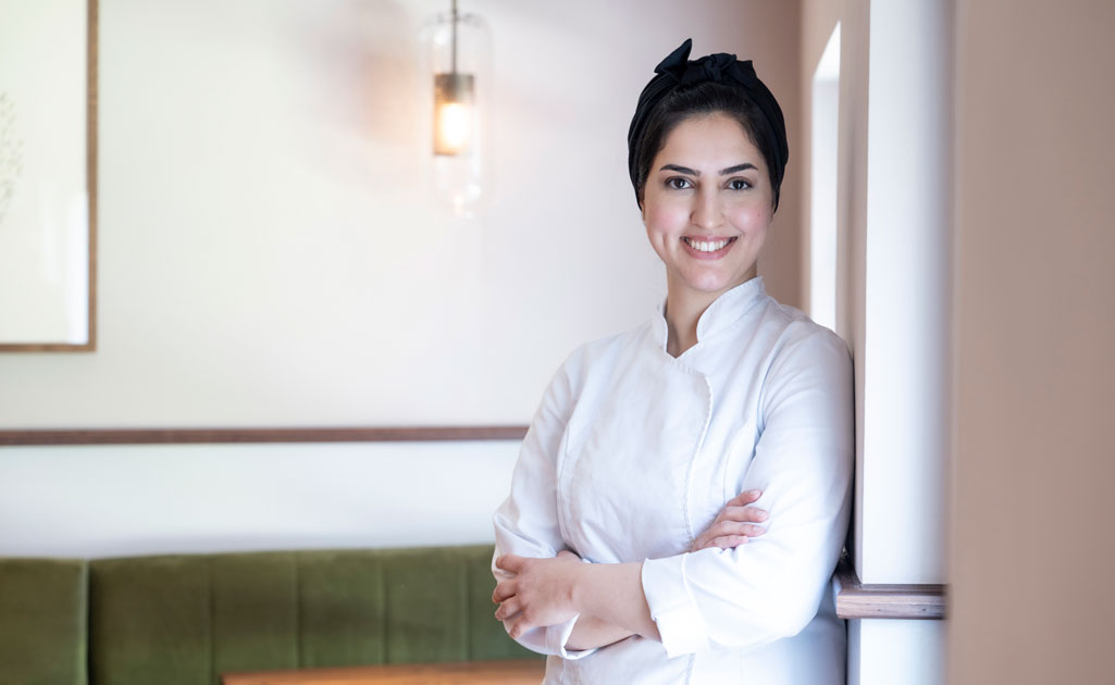 Five questions and five minutes with Marwa Alkhalaf, chef and restaurateur