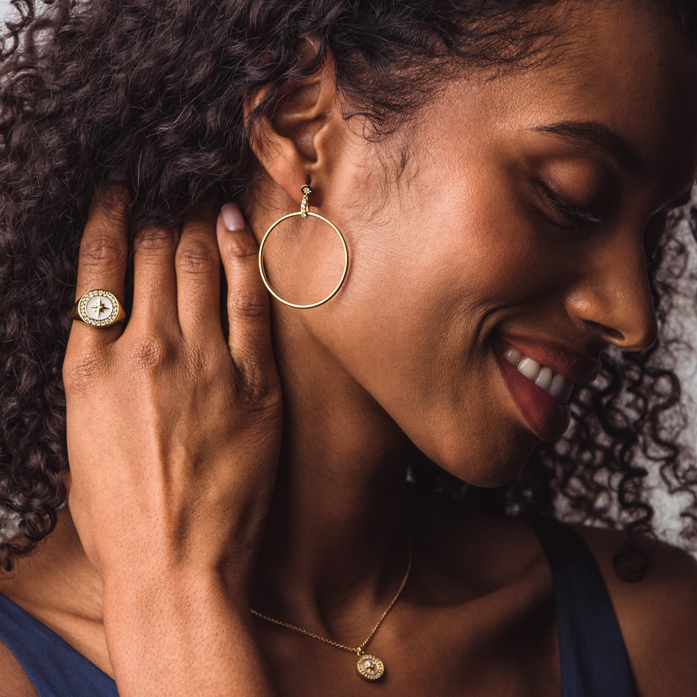 How To Style: Hoop Earrings