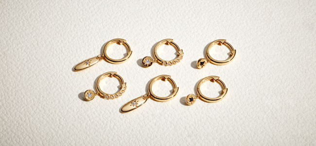 Gold Drop Earrings Gold Drop Earrings