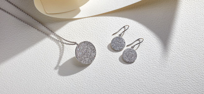 Diamond Drop Earrings Diamond Drop Earrings