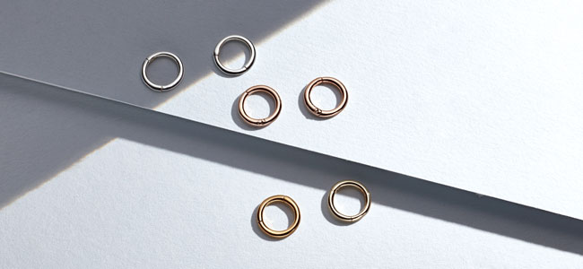 Single Hoop Earrings Single Hoop Earrings