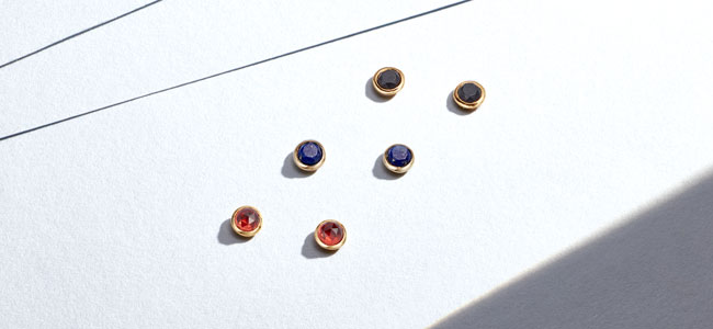 Black Stud Earrings Black Stud Earrings