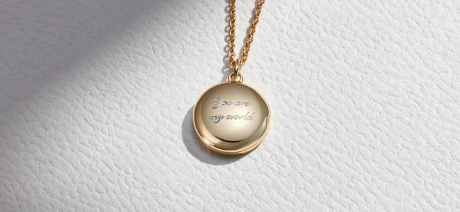Personalised Locket Necklaces & Engraved Lockets Personalised Locket Necklaces & Engraved Lockets