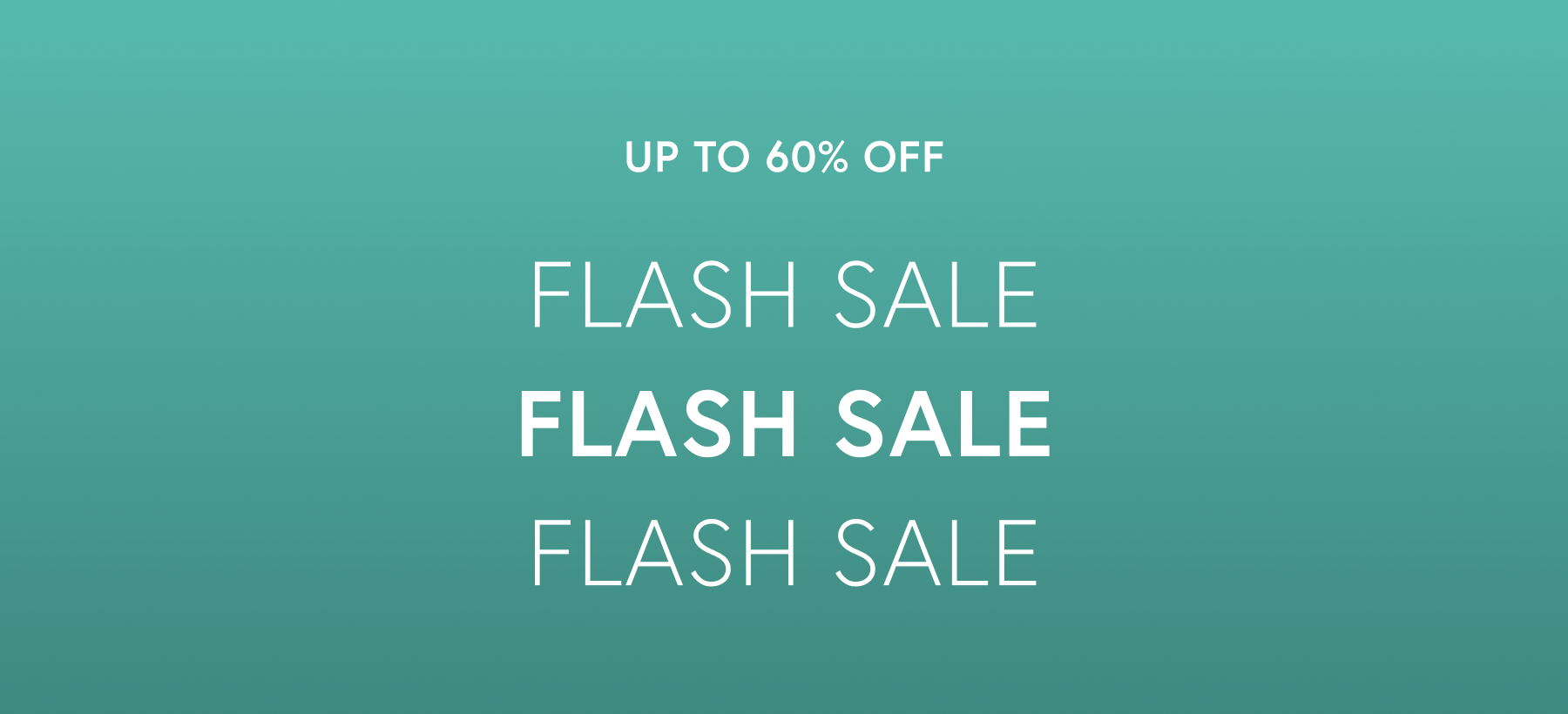 FLASH SALE