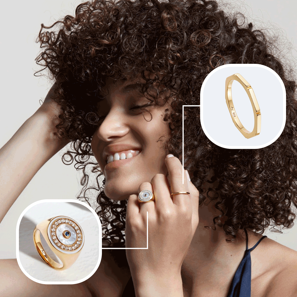 CIRCULUS SIGNET RING STYLES WITH AUBAR RING