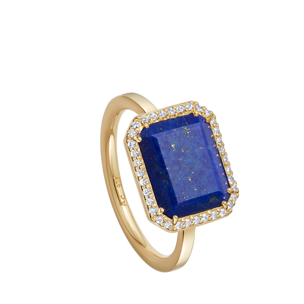 lapis gemstone ring