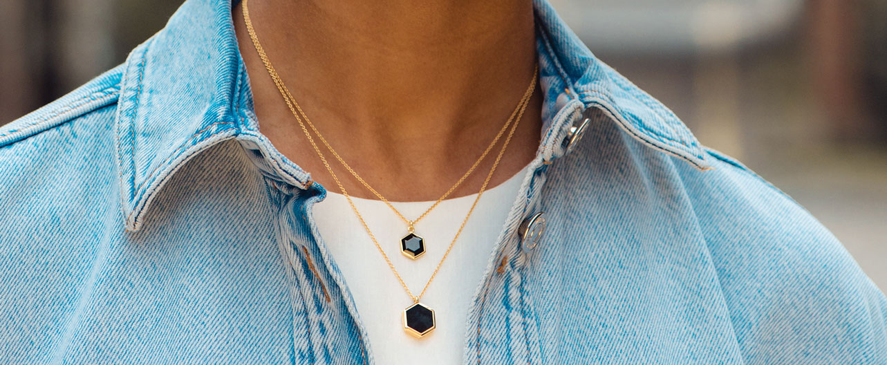 Black Spinel Necklace