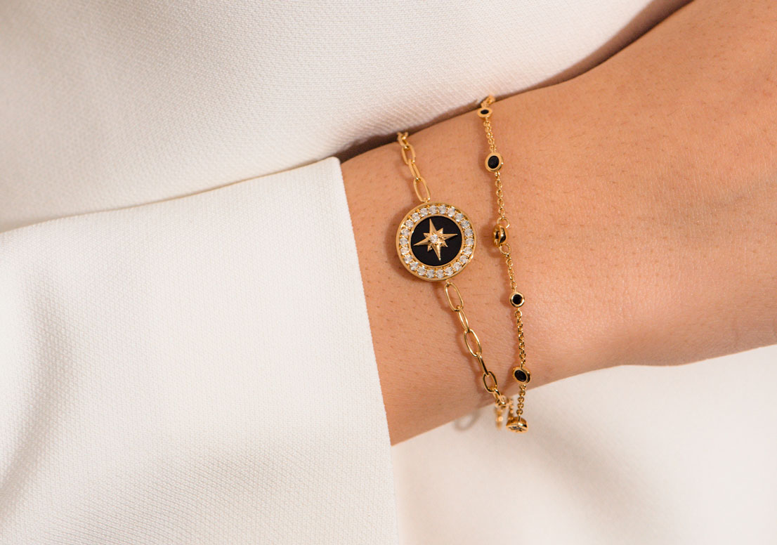 Black Spinel Bracelet
