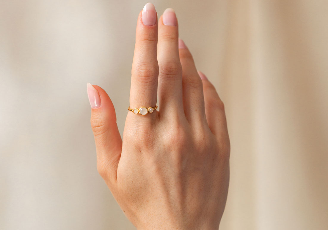 Moonstone Ring