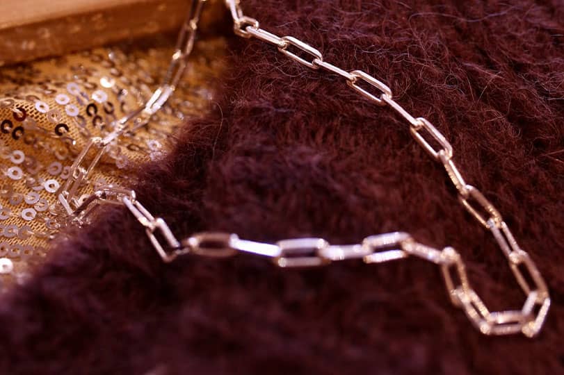 silver chain necklace