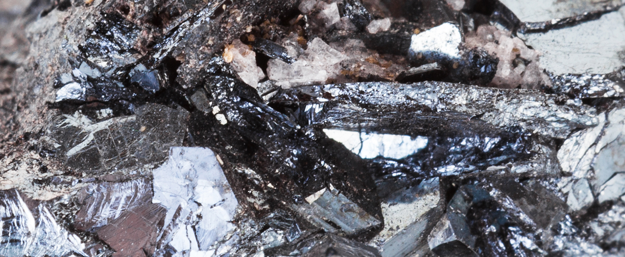 hematite stone close up