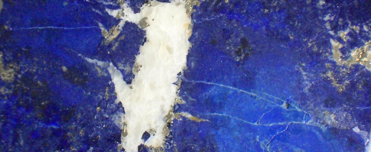 Lapis Lazuli Mineral Close up